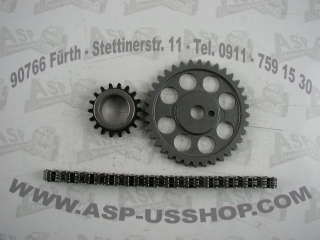 Steuerkettensatz - Timing Chain Set  Olds V8  77-90